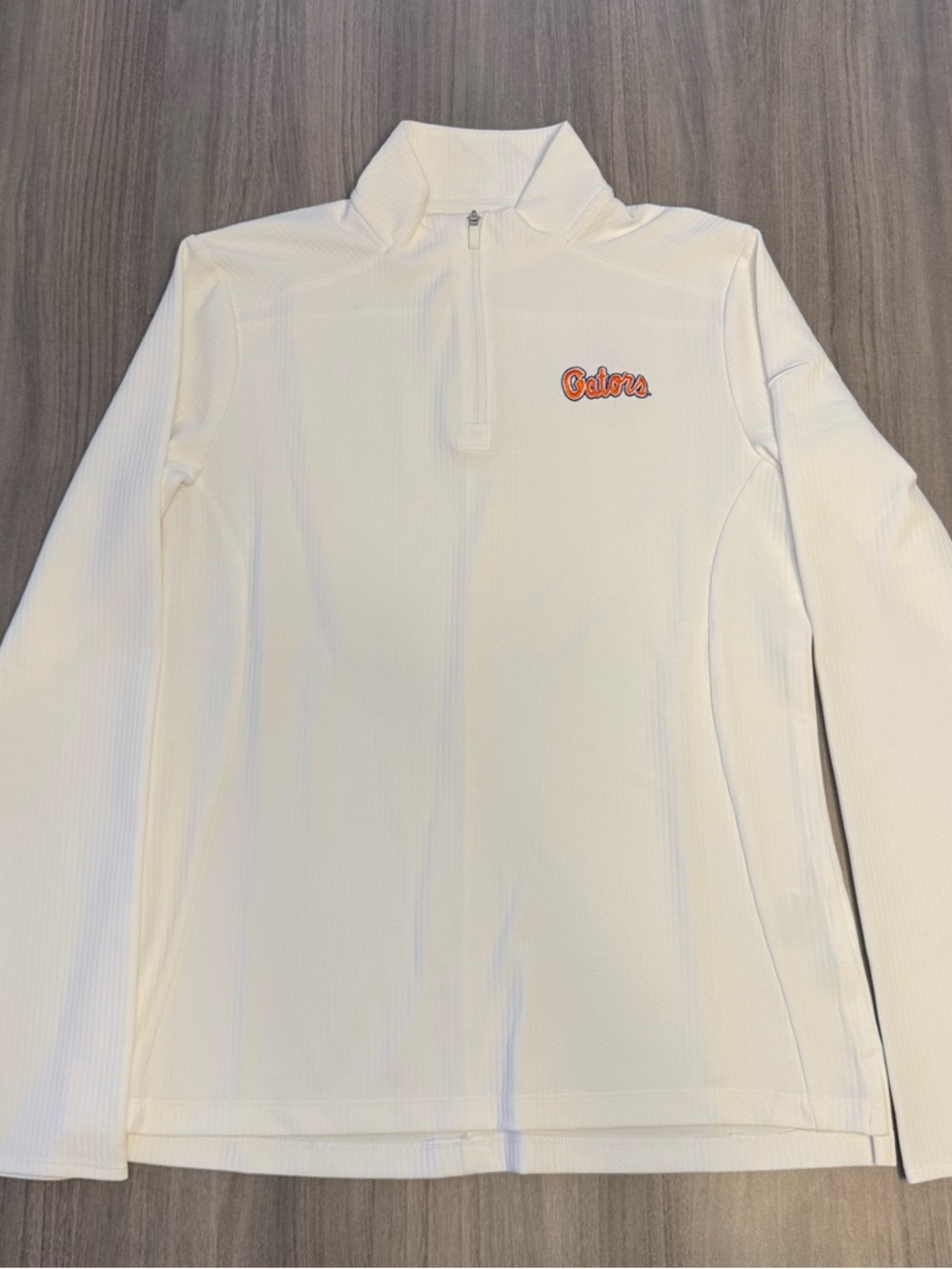 Nike Dri-FIT women’s quarter-zip pullover with a Florida Gators Size Small